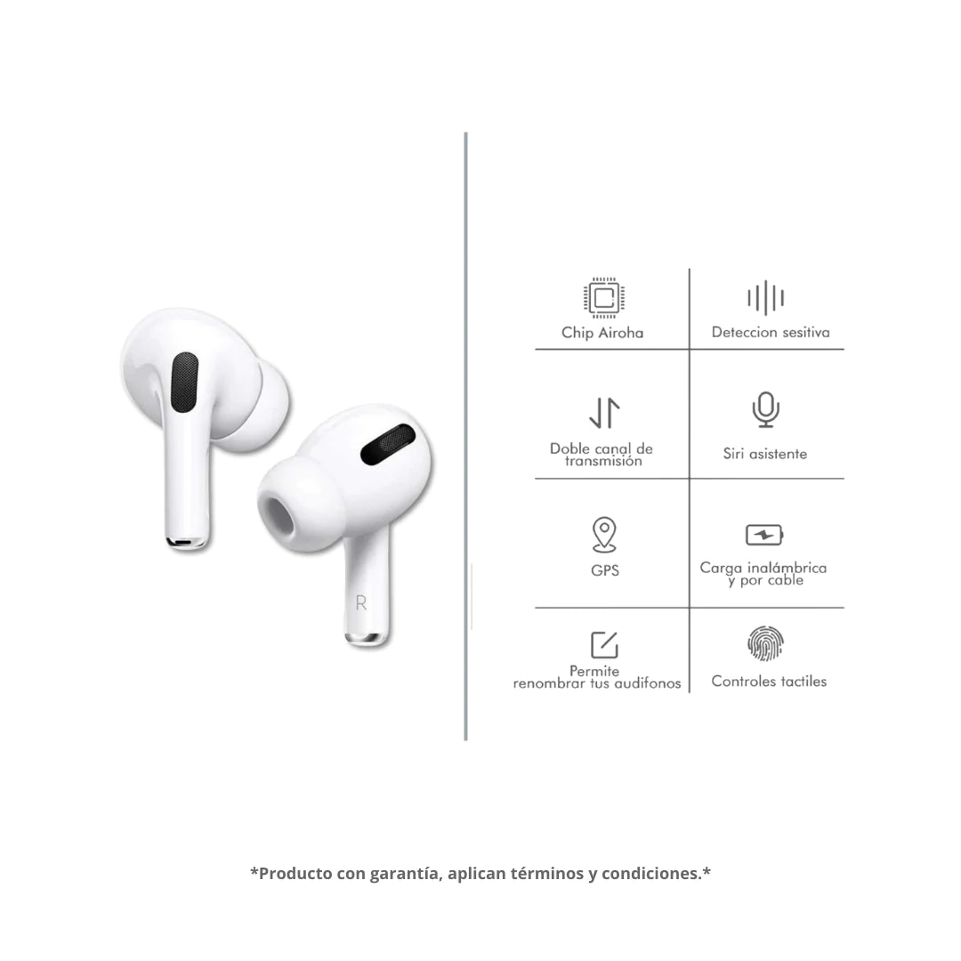 AirPods Pro 1 de Apple + Estuche Silicon