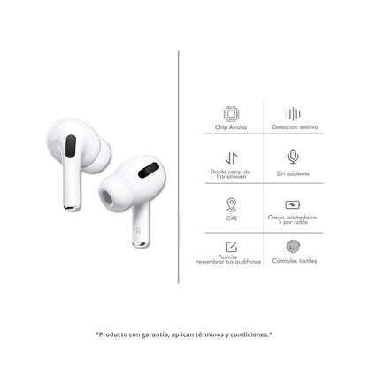 AirPods Pro 1 de Apple + Estuche Silicon