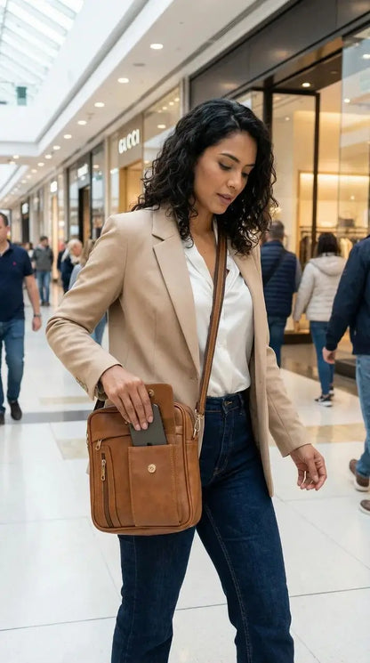 Durabilidad 10 años - Bolso Cuero PREMIUM VÉLEZ - Solo hoy