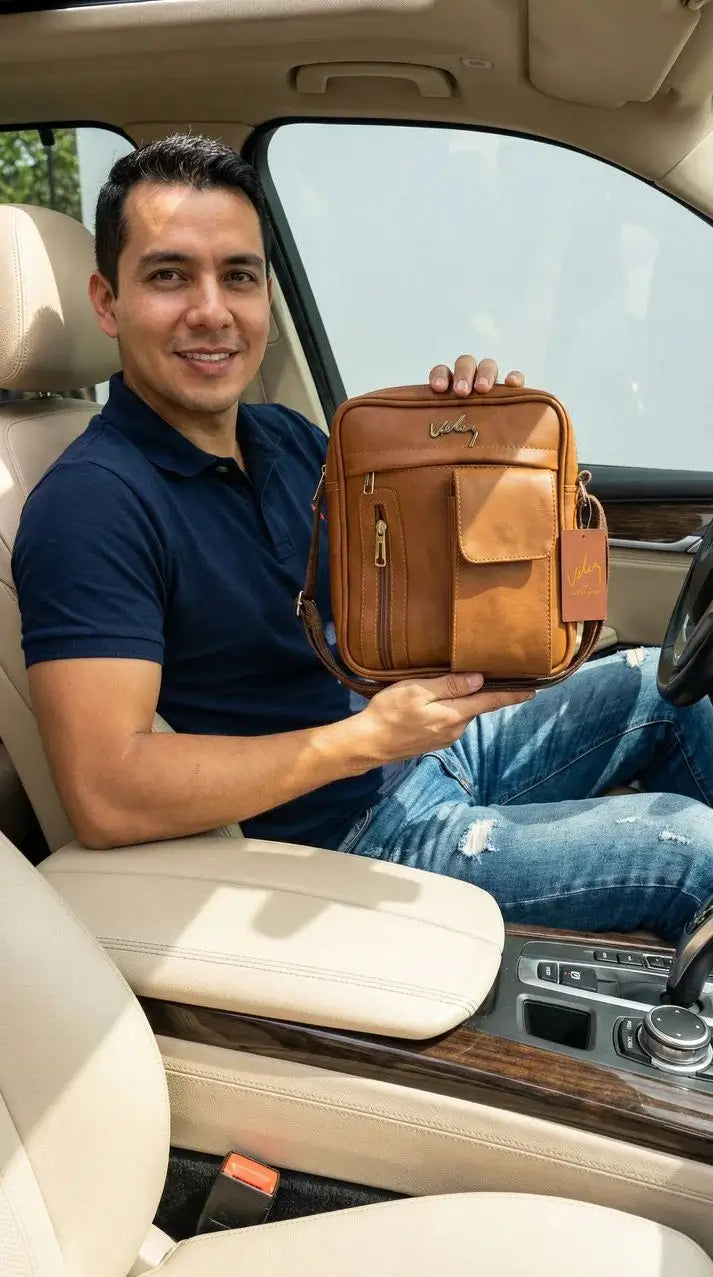 Durabilidad 10 años - Bolso Cuero PREMIUM VÉLEZ - Solo hoy