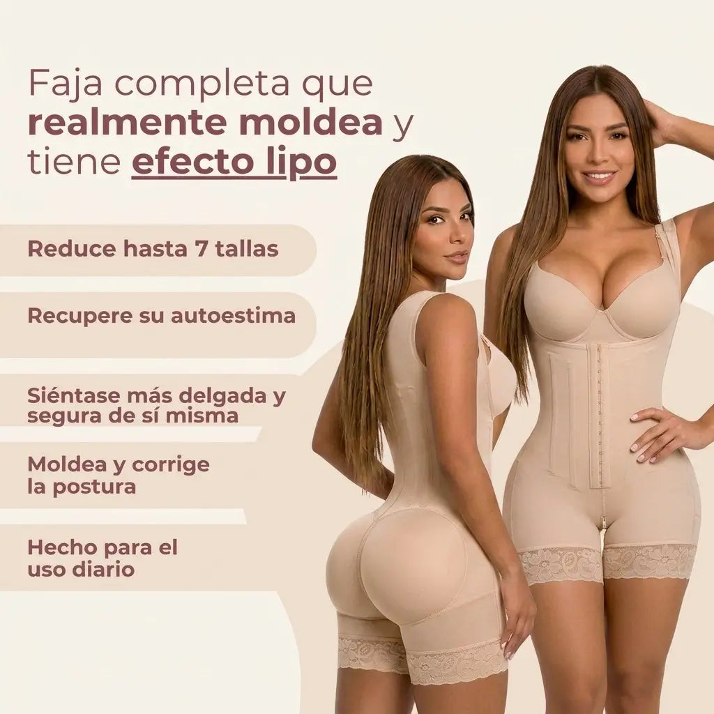 Lanzamiento Exclusivo Faja ShapeSlim Lipo con Varillas - OFERTA Disponible SOLO HOY