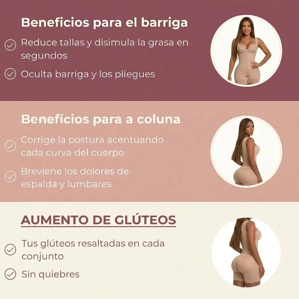 Lanzamiento Exclusivo Faja ShapeSlim Lipo con Varillas - OFERTA Disponible SOLO HOY
